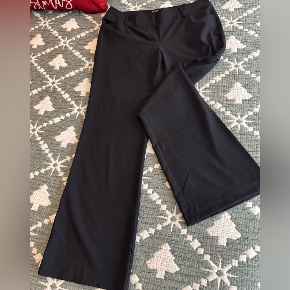 New York & Company Black Wide Leg Women's Pants